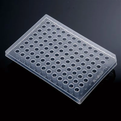 {{0}}.1ml 0.2ml PCR Plates Non-skirted Half-Skirted Fights for thermocyclers استاندارد
